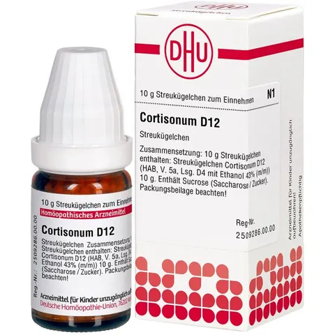 DHU Cortisonum D12 Globuli – Bild 2