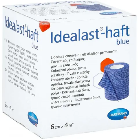Idealast-haft color Binde 6 cmx4 m blau – Bild 2