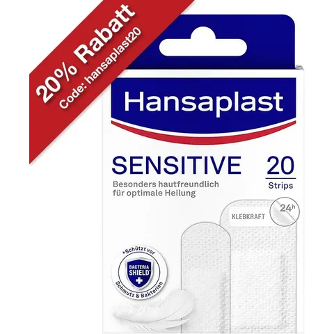 Hansaplast Sensitive Pflaster 20str – Bild 2