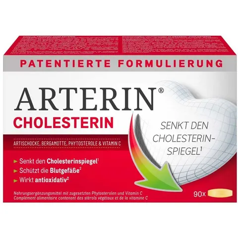 Arterin Cholesterin Tabletten 90 St – Bild 2