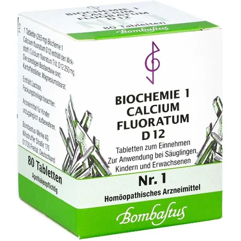 Bombastus Biochemie 1 Calcium fluoratum D12 Tabletten – Bild 2