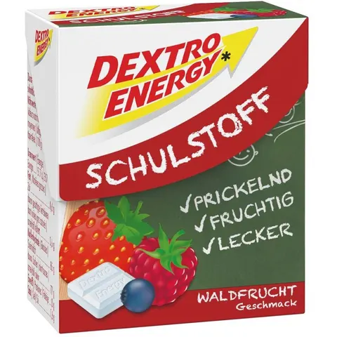 Dextro Energy Schulstoff Waldfrucht Täfelchen – Bild 2
