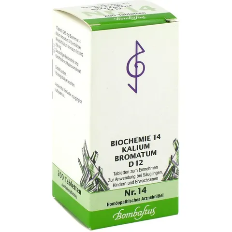 Biochemie 14 Kalium bromatum D12 Tabletten – Bild 2