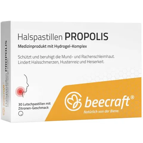 Beecraft Halspastillen Propolis – Bild 2