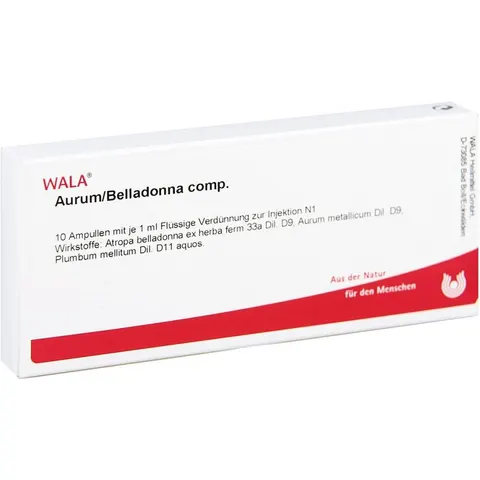 Wala Aurum/belladonna compositus Ampullen – Bild 2