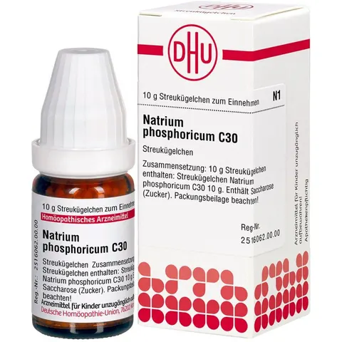 DHU Natrium Phosphoricum C30 Globuli – Bild 2