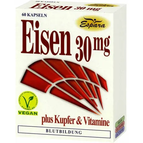 Espara Eisen 30mg 60 St Kapseln – Bild 2