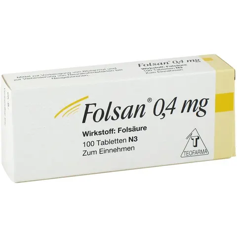 Folsan 0,4 mg Tabletten – 01246766 – Bild 2
