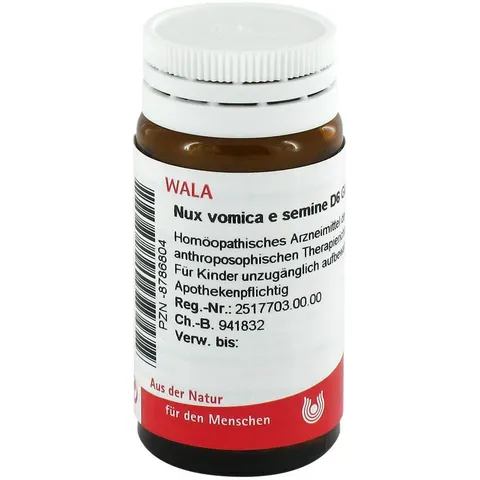 Wala Nux Vomica E Sem. D6 Globuli – Bild 2