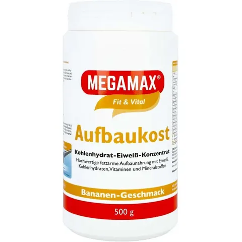 Megamax Aufbaukost Banane Pulver – Bild 4