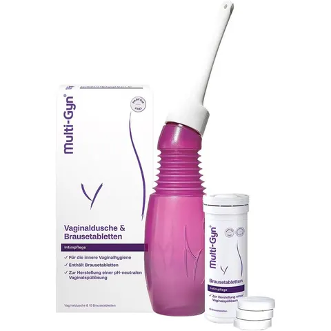 MULTI GYN Multi-Gyn Vaginaldusche Kombipack Brausetabletten – Bild 2