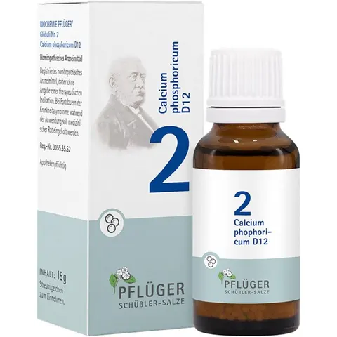 Biochemie Pflüger 2 Calcium Phosphoricum D12 Gl. – Bild 2