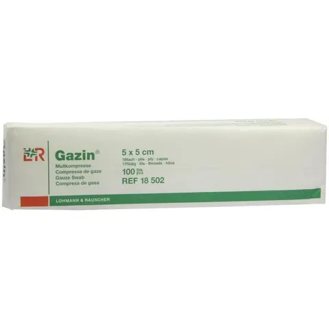 Gazin Op Kompressen 5x5cm 16fach – Bild 2