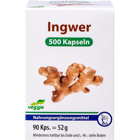Ingwer 500 Kapseln – Bild 2