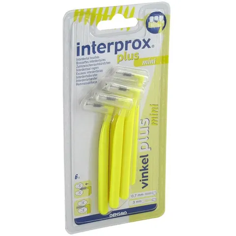 Interprox plus mini gelb Interdentalbürste – Bild 2