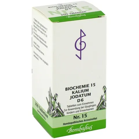 Biochemie 15 Kalium jodatum D6 Tabletten – Bild 2