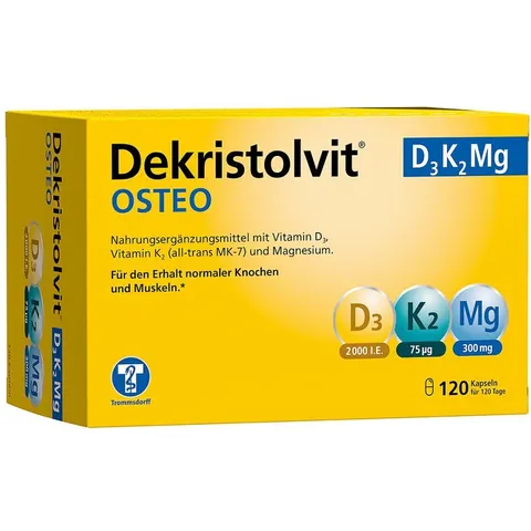 Dekristolvit OSTEO D3K2Mg Kapseln – Bild 2