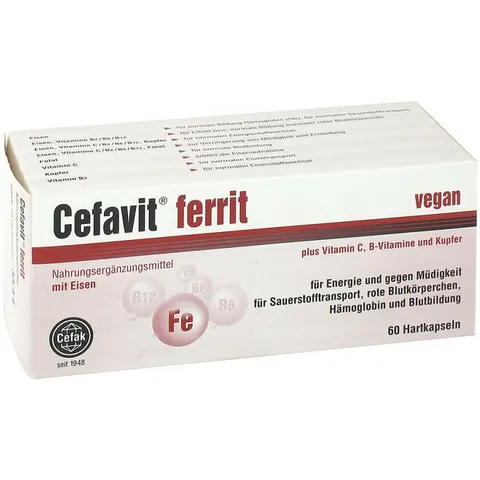 Cefavit ferrit Hartkapseln – Bild 2