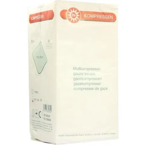 Mullkompressen 10x10 cm unsteril 32fach – Bild 2