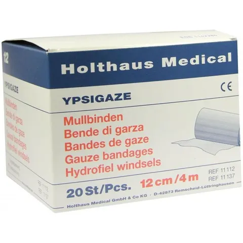 Ypsigaze Mullbinde 12cmx4m – Bild 2