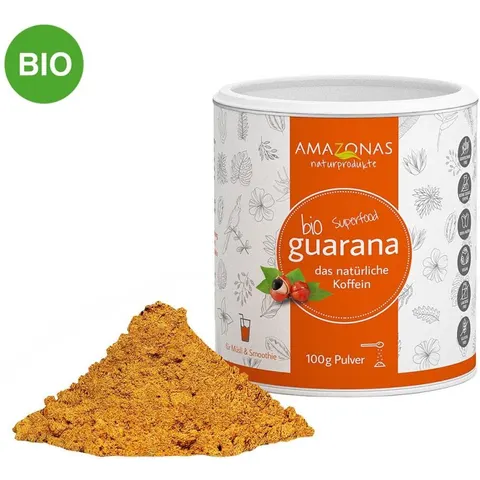 Guarana Bio Pulver pur – Bild 2