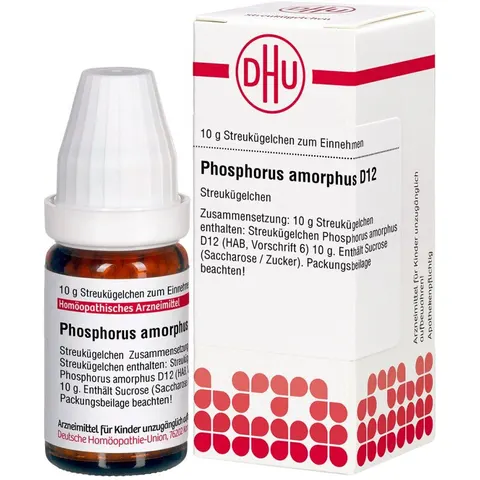 DHU Phosphorus Amorph. D12 Globuli – Bild 2