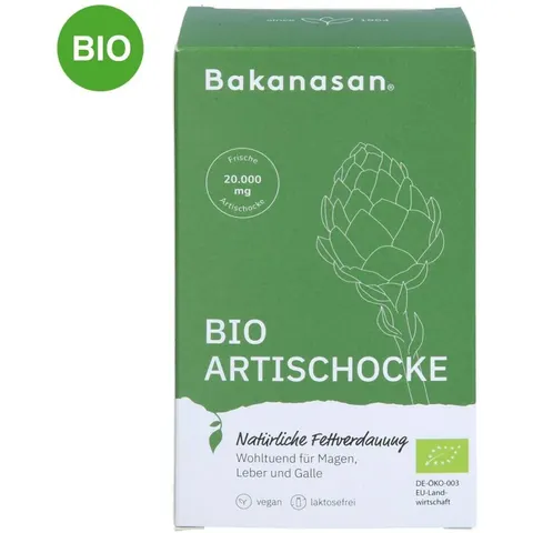 Bakanasan Bio Artischocke Kapseln – Bild 2