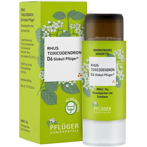 Rhus Toxicodendron D6 Globuli Pflüger – Bild 2