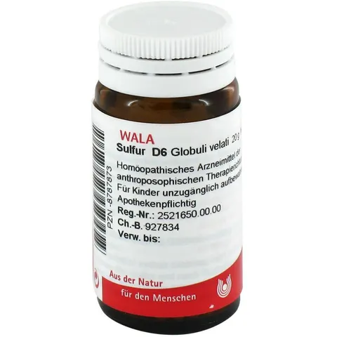 Wala Sulfur D6 Globuli – Bild 2