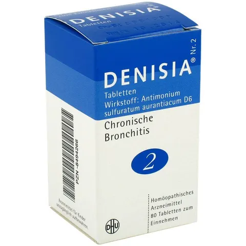 DHU Denisia 2 chronische Bronchitis Tabletten – Bild 2