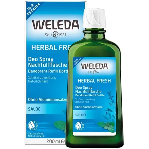 Weleda Deo Spray Nachfüllflasche Salbei – Bild 4