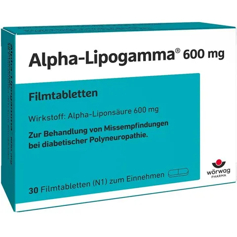 Alpha Lipogamma 600mg – 10109100 – Bild 2