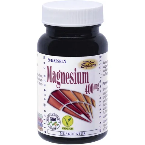 Espara Magnesium 400mg 50 St Kapseln – Bild 2