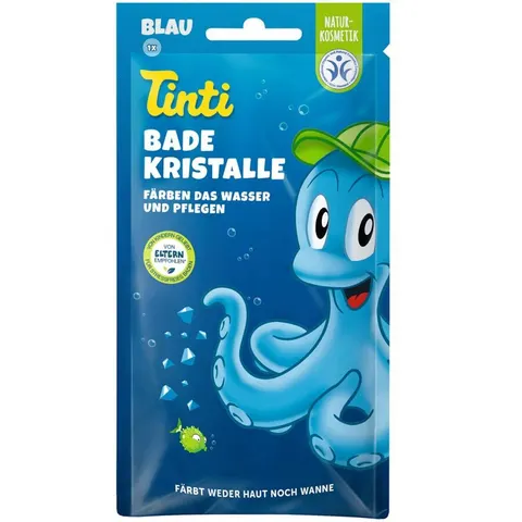 Tinti Badekristalle blau – Bild 2