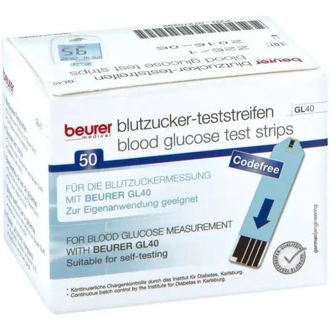 Beurer Gl40 Blutzuckerteststreifen – Bild 2