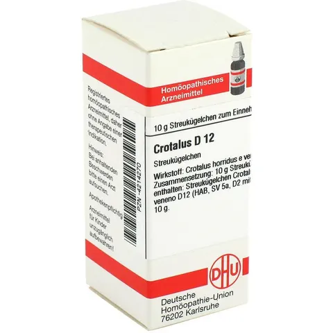DHU Crotalus D12 Globuli – Bild 2