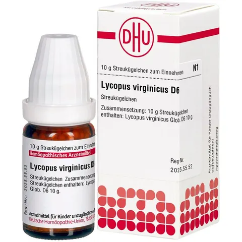 DHU Lycopus Virg. D6 Globuli – Bild 2