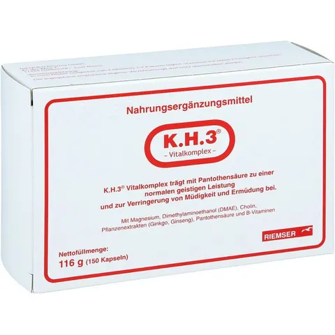 K.h.3 Vitalkomplex Kapseln – Bild 2