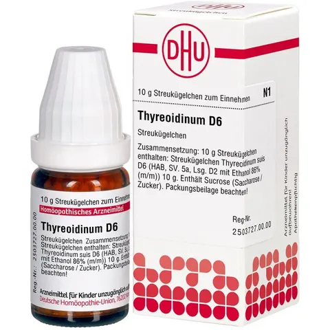 DHU Thyreoidinum D6 Globuli – Bild 2