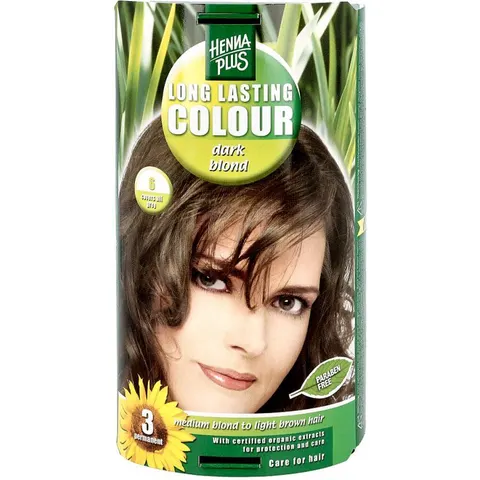 Hennaplus Long Lasting Dark Blond 6 – Bild 2