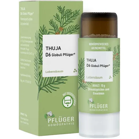 Thuja D6 Globuli Pflüger Dosierspender – Bild 2