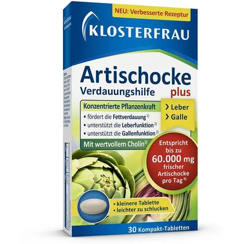 Klosterfrau Artischocke Plus Cholin Tabletten – Bild 2