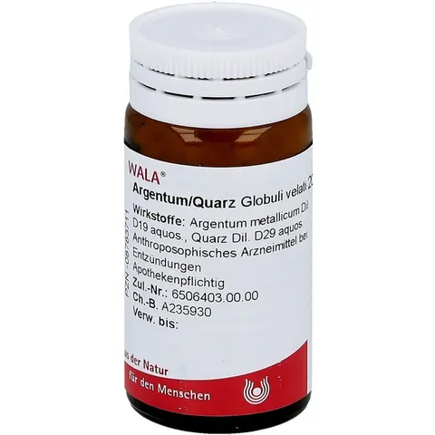 Wala Argentum/quarz Globuli – Bild 2