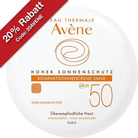 Avene Avène Kompaktsonnencreme Sand SPF 50 – Bild 5