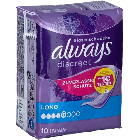 Always discreet Inkontinenz Binden long – Bild 3