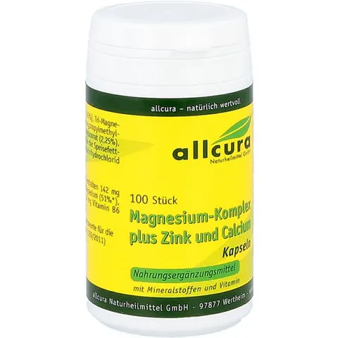 Magnesium Komplex mit Zink + Calcium Kapseln – Bild 3