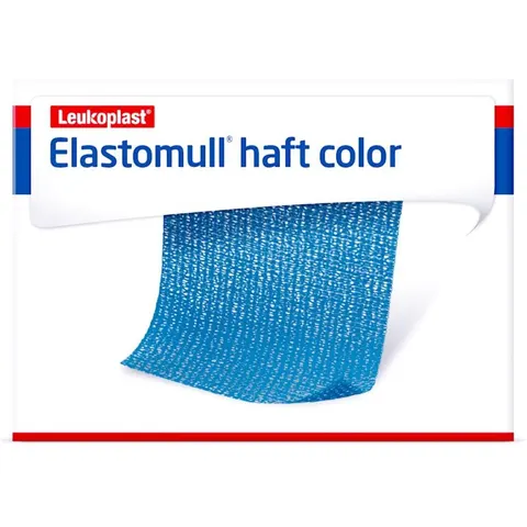 Elastomull haft color 20mx8cm blau Fixierbinde – Bild 2