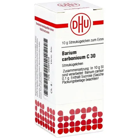 DHU Barium Carbonicum C30 Globuli – Bild 2