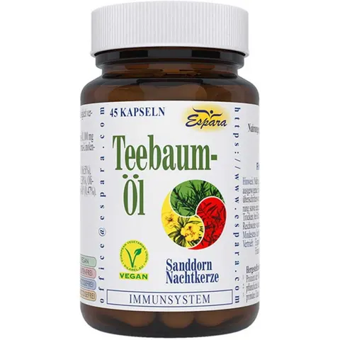 Espara Teebaum-Öl 45 St Kapseln – Bild 3