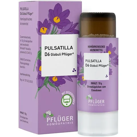 Pulsatilla D6 Globuli Pflüger – Bild 2